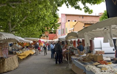 Roussillon markt