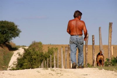 the farmer and his dog