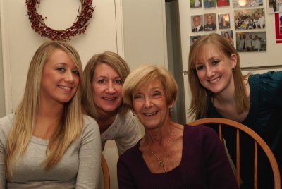 Mom, Cindy, Jennifer, and Jillian