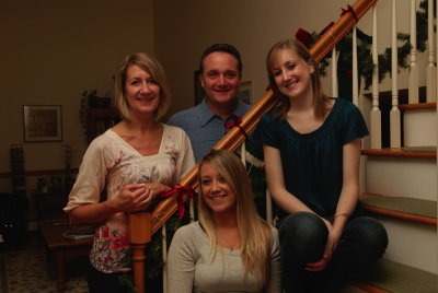 Cindy's Family on Christmas