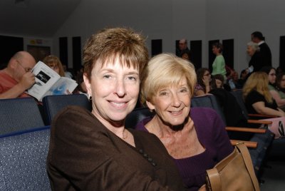 Sue and Mom at Oakcrest Concert