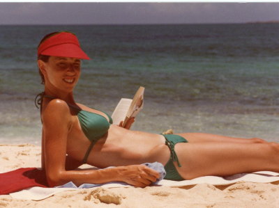 Sue in the Bahamas 1979