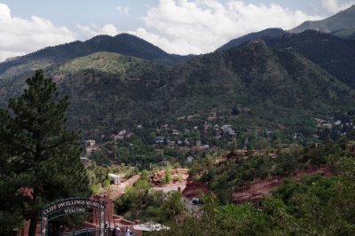 Lookout from Manitou Cliff Dwellings