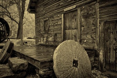 06/21/10 - Nethers Mill (sepia toned IR)