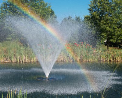 07/04/10 - Fountain Rainbow