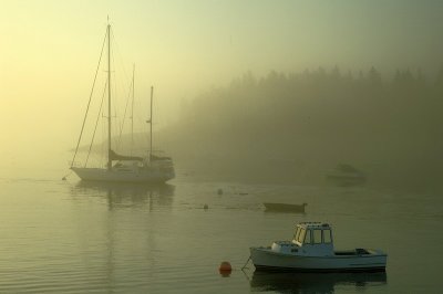 09/14/10 - Sunrise at Five Islands Harbor, Georgetown, Maine
