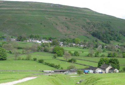 looking down to buckden