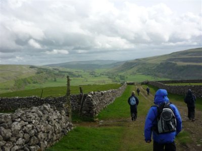 superb green lane down to kettlewell