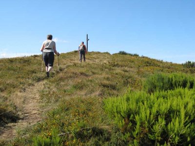 way up to mt cebreiro