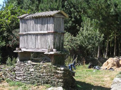 a horreo - galician grain store