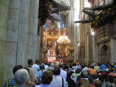 pilgrims' mass santiago cathedral
