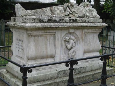 john bunyan's grave, bunhill fields