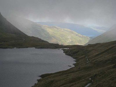grisedale tarn and over into grisedale