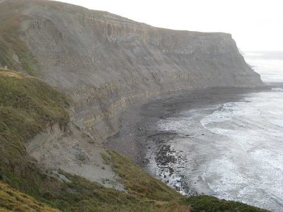 cliffs north of robin hood's bay