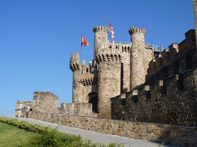 castle of knights templar, ponferrada
