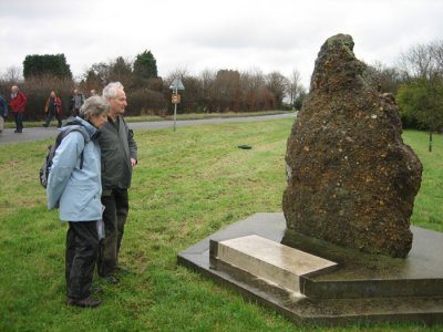 navestock heath - glacial debris/millenium monument