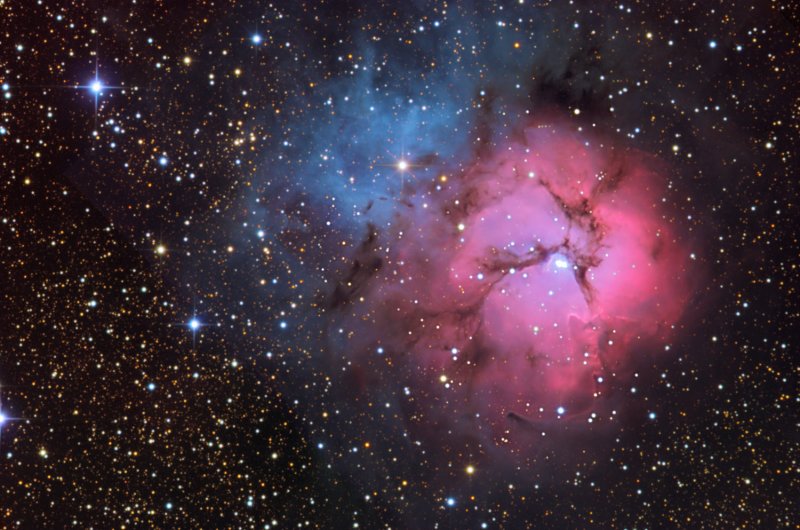 M 20 the Trifid Nebula