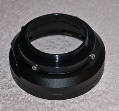 Pentax lens to QSI wsg camera adapter