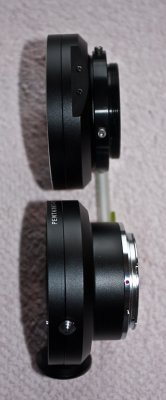 QSI wsg lens adapter and EOS to Pentax lens adapter