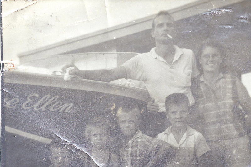 Family with Boat