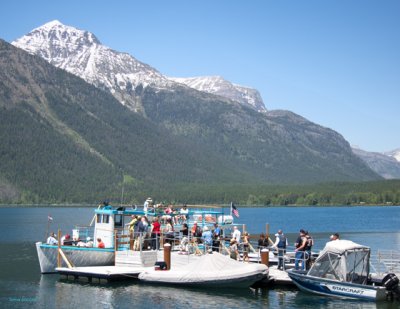 z IMG_0141 Visitors board tour boat at Lake McDonald Lodge in Glacier National Park.jpg