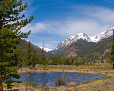 Endo Valley in Rocky Mountain National Park