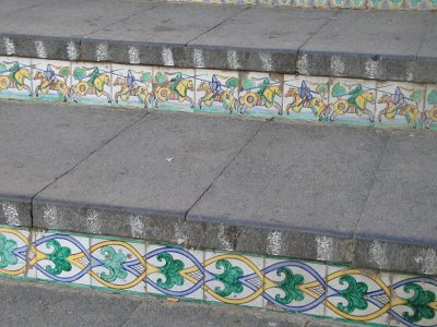 Caltigirone Stairs detail