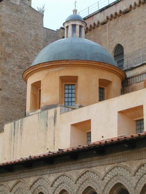 Detail from Monreale cloister