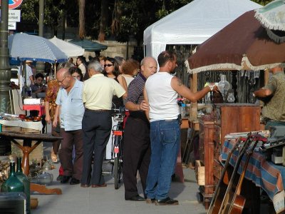 Palermo market near Piazza Marina