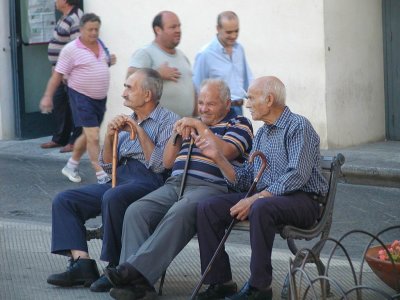Old men Cefalu