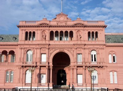Pink Palace, home of Perons
