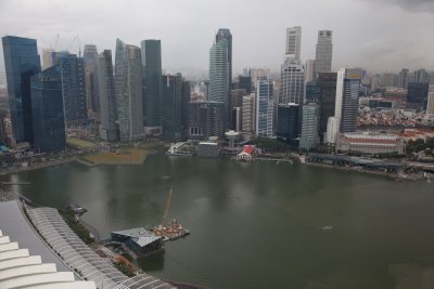City view from Marina sands