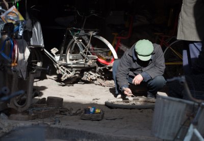 Bike repair shop