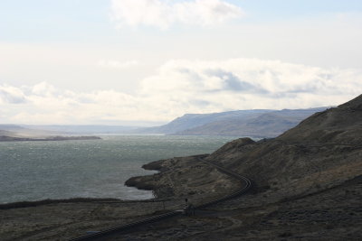 BNSF Railroad on the Columbia River