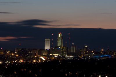 Omaha Skyline from Lincoln Monument #2
