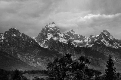 Eastern View of Grand Tetons, Wyoming