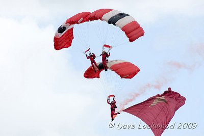 Red Devils Parachute display team