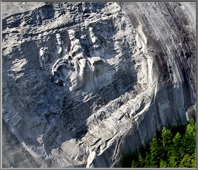 Side of Stone Mountain