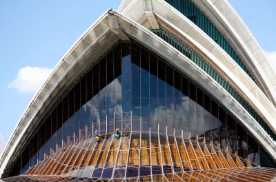 Polishing the Clouds - Sydney Opera House