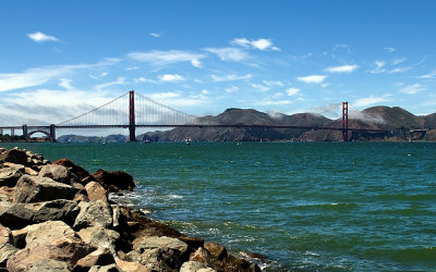 San Francisco - Golden Gate view - vista del Golden Gate