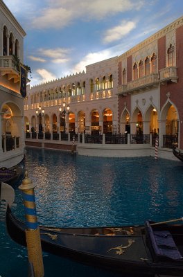 Las Vegas - Inside of the Venetian hotel - dentro al Venetian