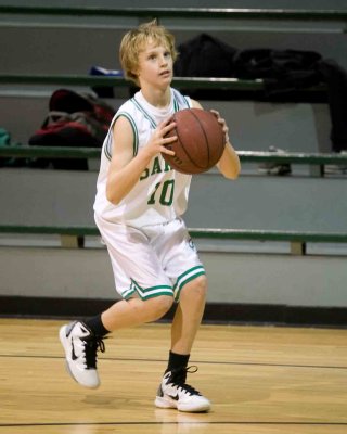 Seton freshman basketball vs JC 12-14-2010