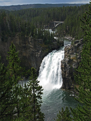 Upper Yellowstone falls