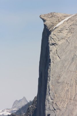 Person on top of Half Dome.