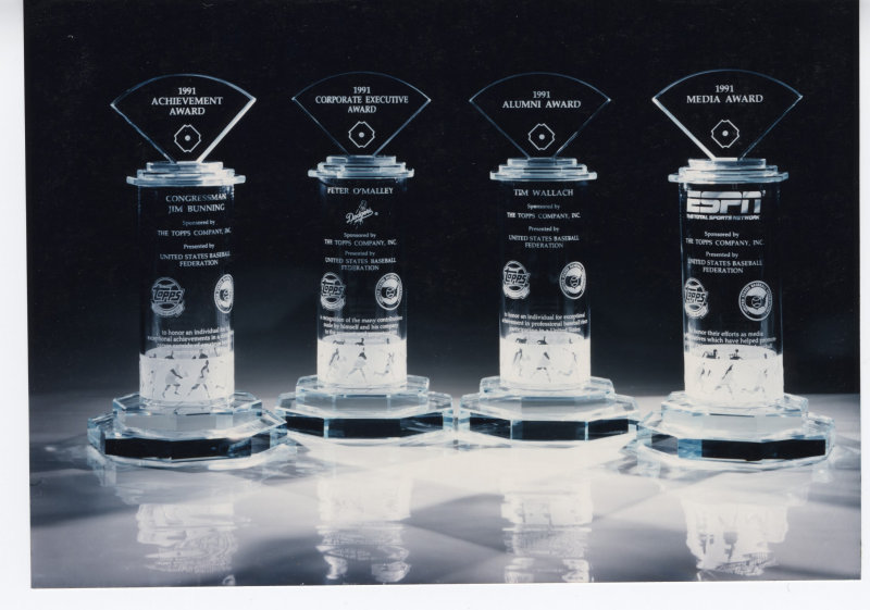 Various 1992 Awards presented by USBF
