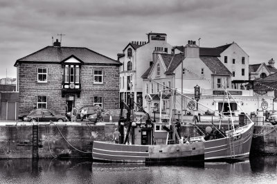 The quayside, Peel, Isle of Man