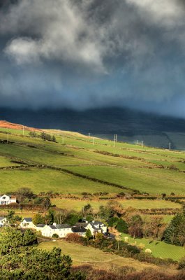 Storm warning at Ballaragh.