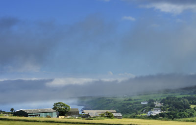 Sea mist at Maughold