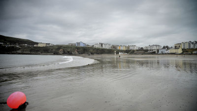 Deserted beach, Port Erin.