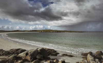 Deserted beach at Dog's Bay, Connemara